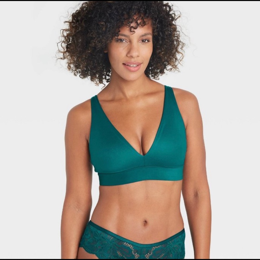 New! Women’s Plunge Bralette - Auden - XXL